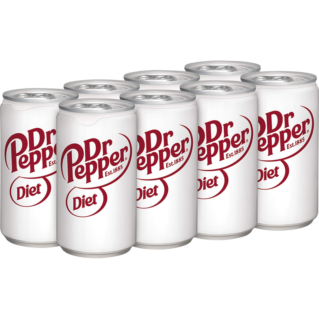 Diet Dr Pepper Soda 7.5 fl oz 8 pack V4962