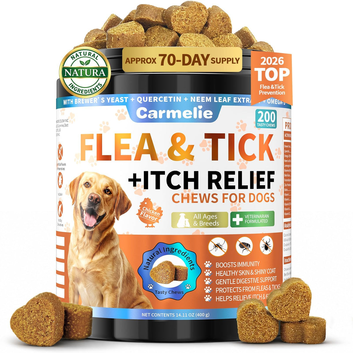 Flea and Tick Chews A8934