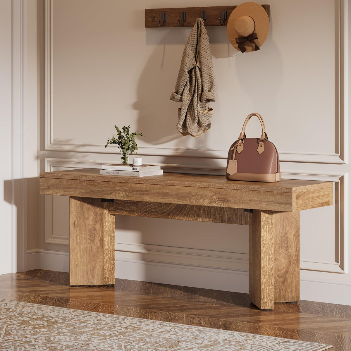 47" Wooden Bench U137533