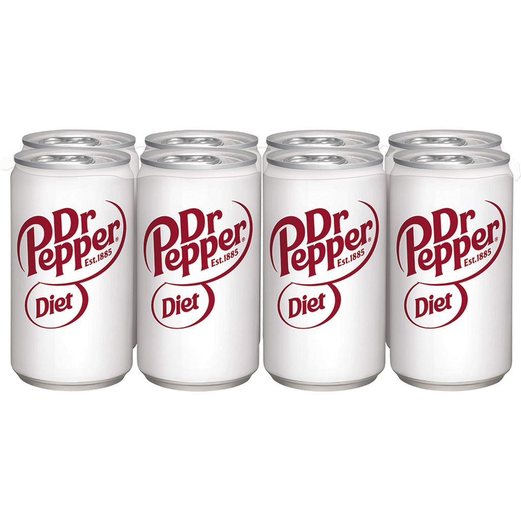Diet Dr Pepper Soda 7.5 fl oz 8 pack V4962