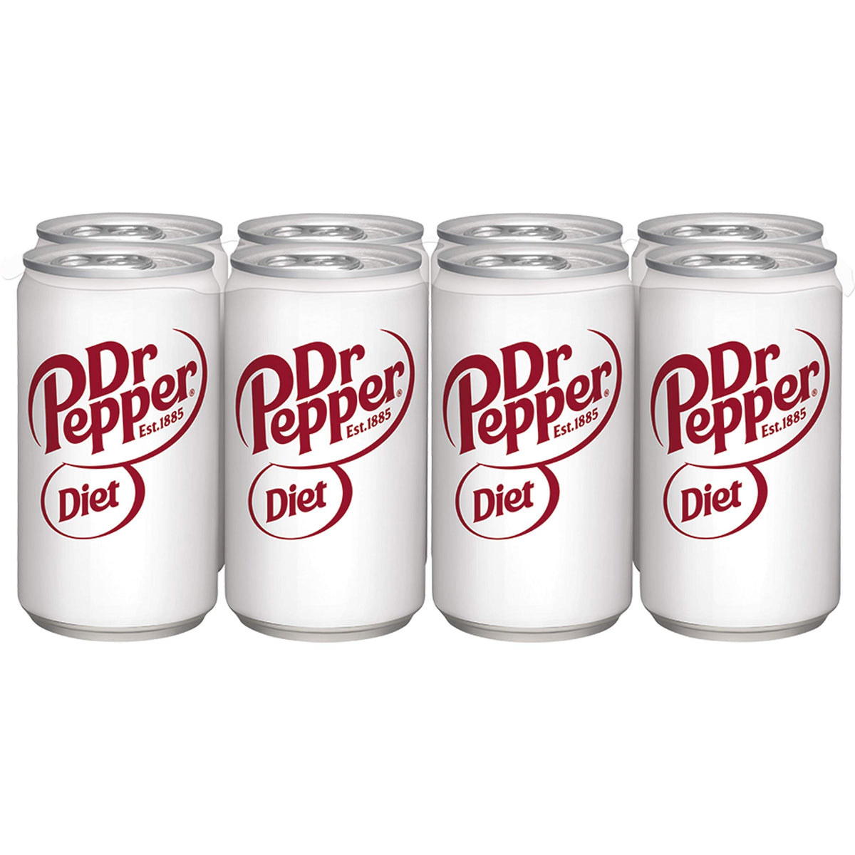 Diet Dr Pepper Soda 7.5 fl oz 8 pack V4962