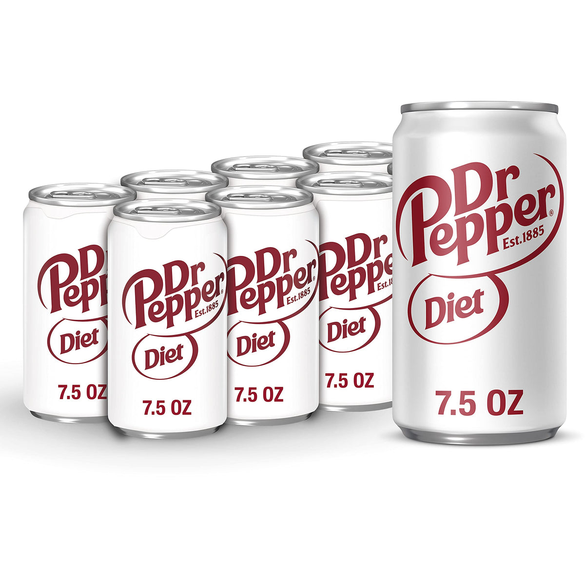 Diet Dr Pepper Soda 7.5 fl oz 8 pack V4962
