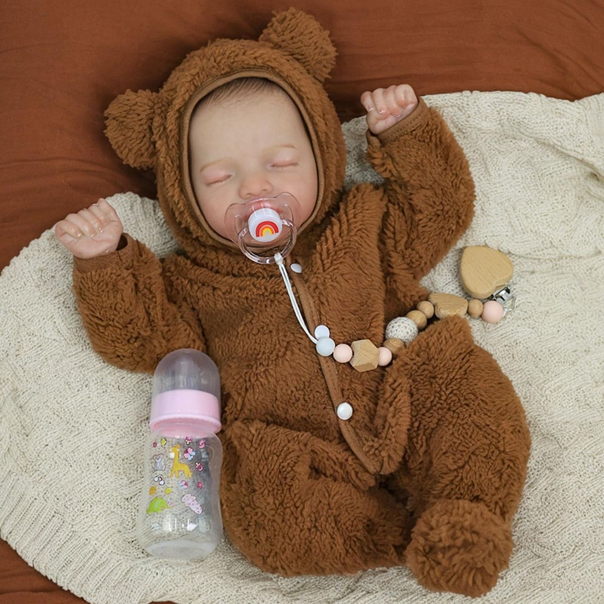 20 Inch Weighted Vinyl Baby Doll J530468