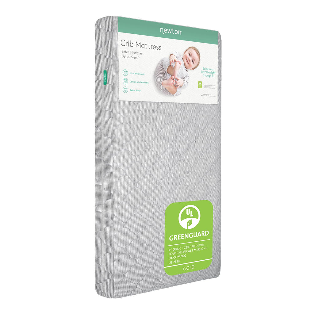 Grey Breathable Washable Crib Mattress & Toddler Bed P374