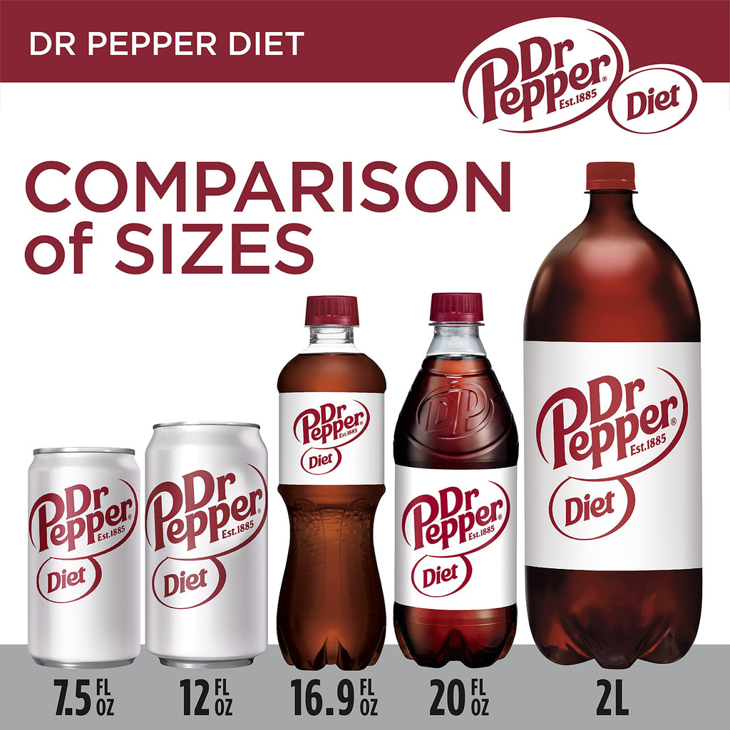 Diet Dr Pepper Soda 7.5 fl oz 8 pack V4962