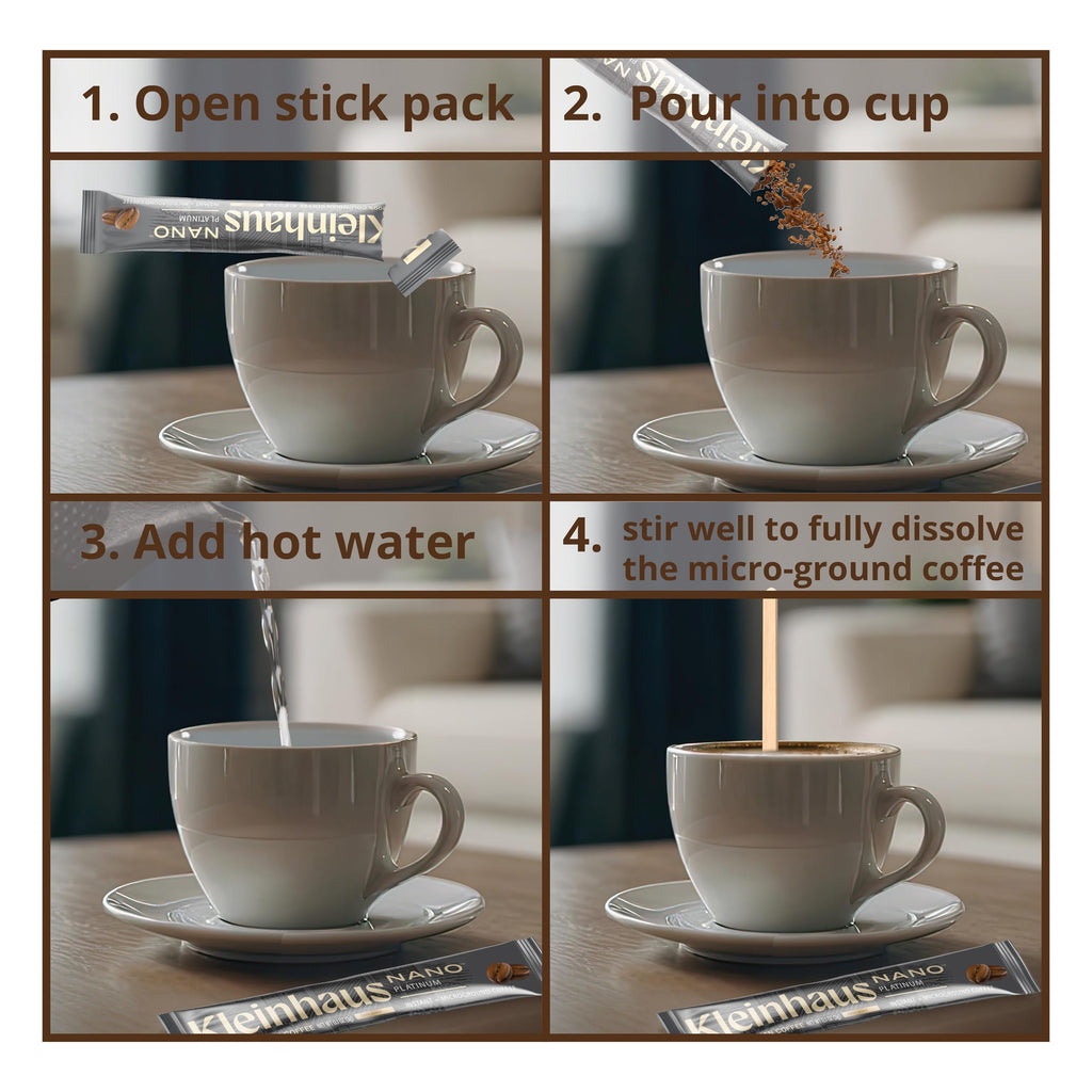 Dark Roast Instant Coffee Packets X1633