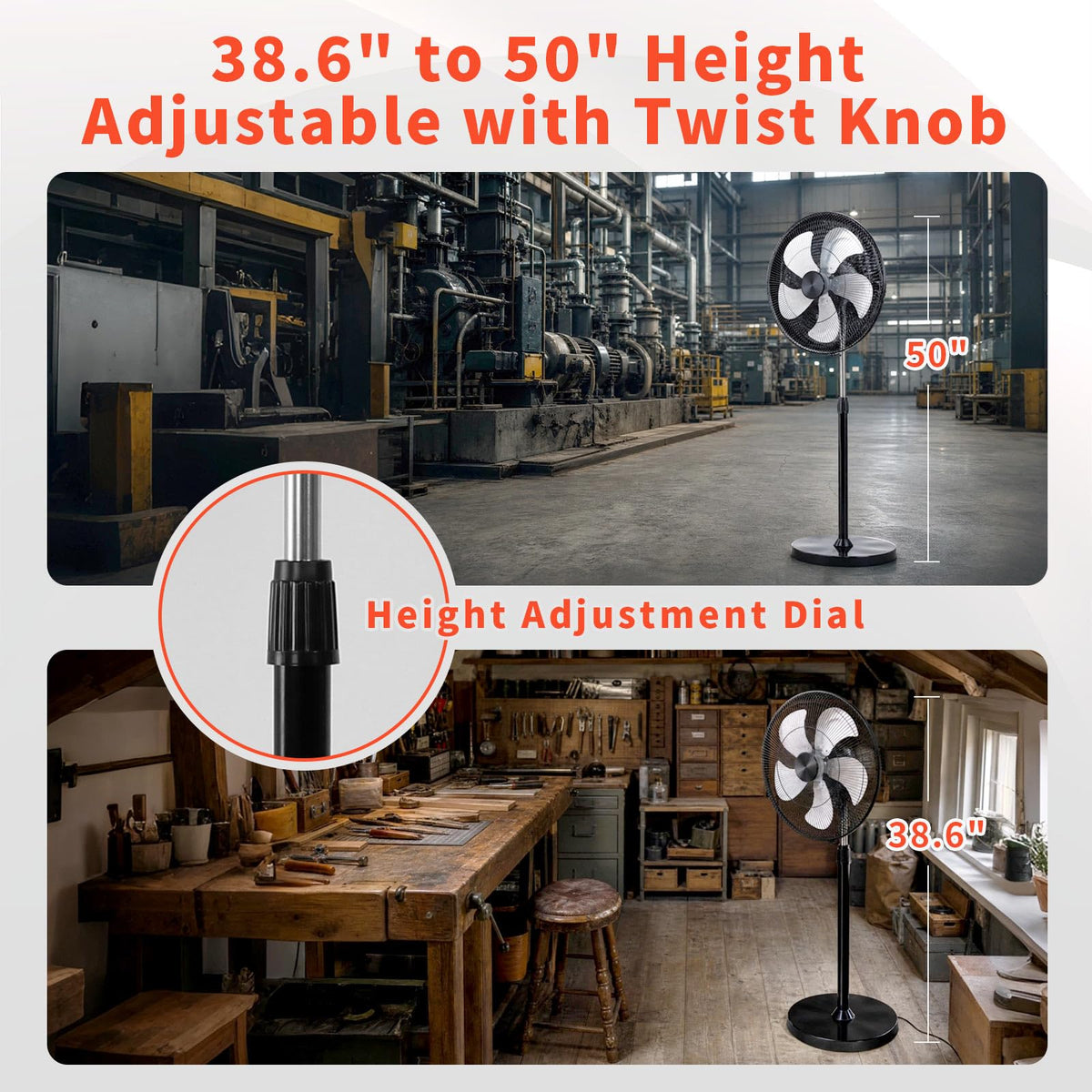 20 Inch Pedestal Fan R252