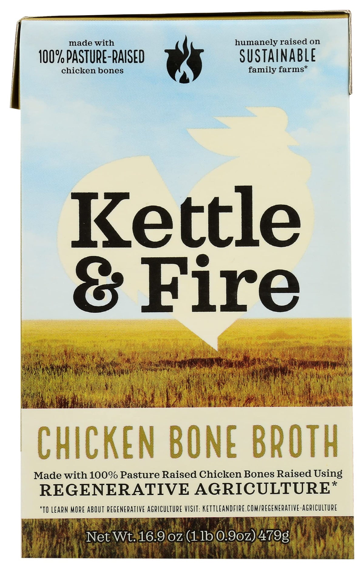 Chicken Bone Broth 16.9 Oz Pack of 6 E80587