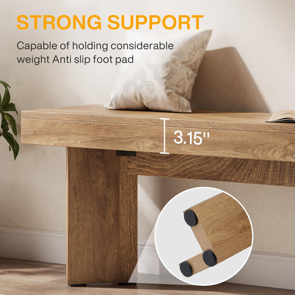 47" Wooden Bench U137533