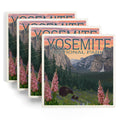Yosemite National Park Ceramic Coasters Set of 4 J5373