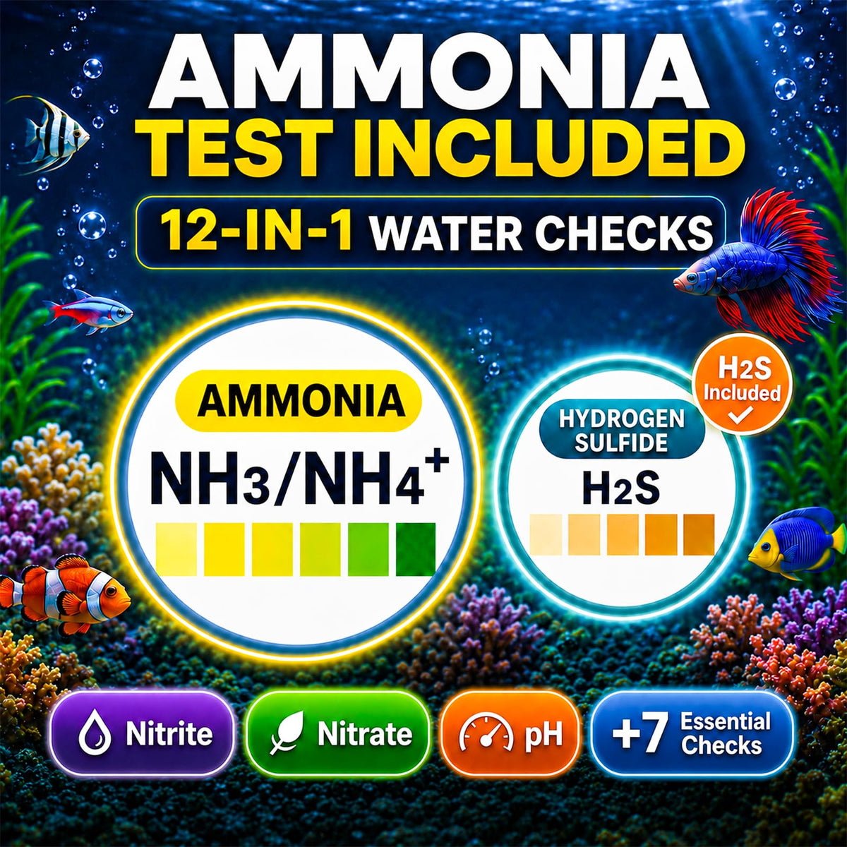 Aquarium Test Strips 50ct I730096