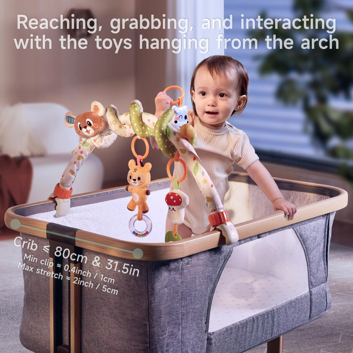 Baby Activity Arch with Hanging Toys Y95809
