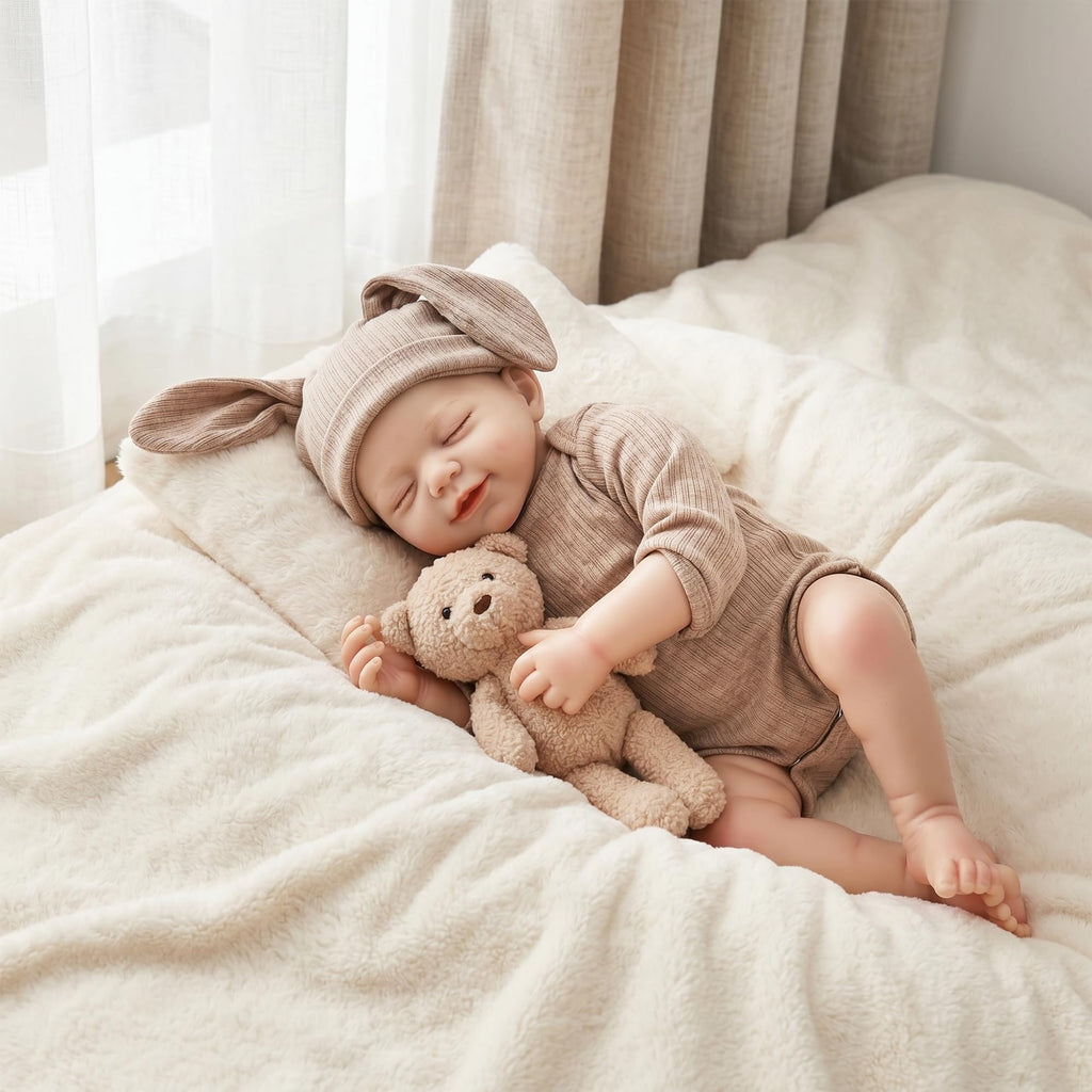 20 Inch Lifelike Reborn Baby Doll with Soft Vinyl Body A18577