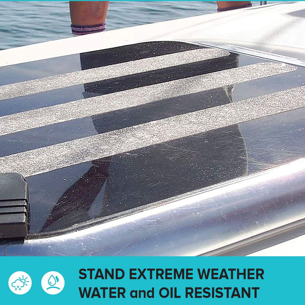 Clear Anti Slip Tape 1" x17Ft Waterproof Grip Tape B737140