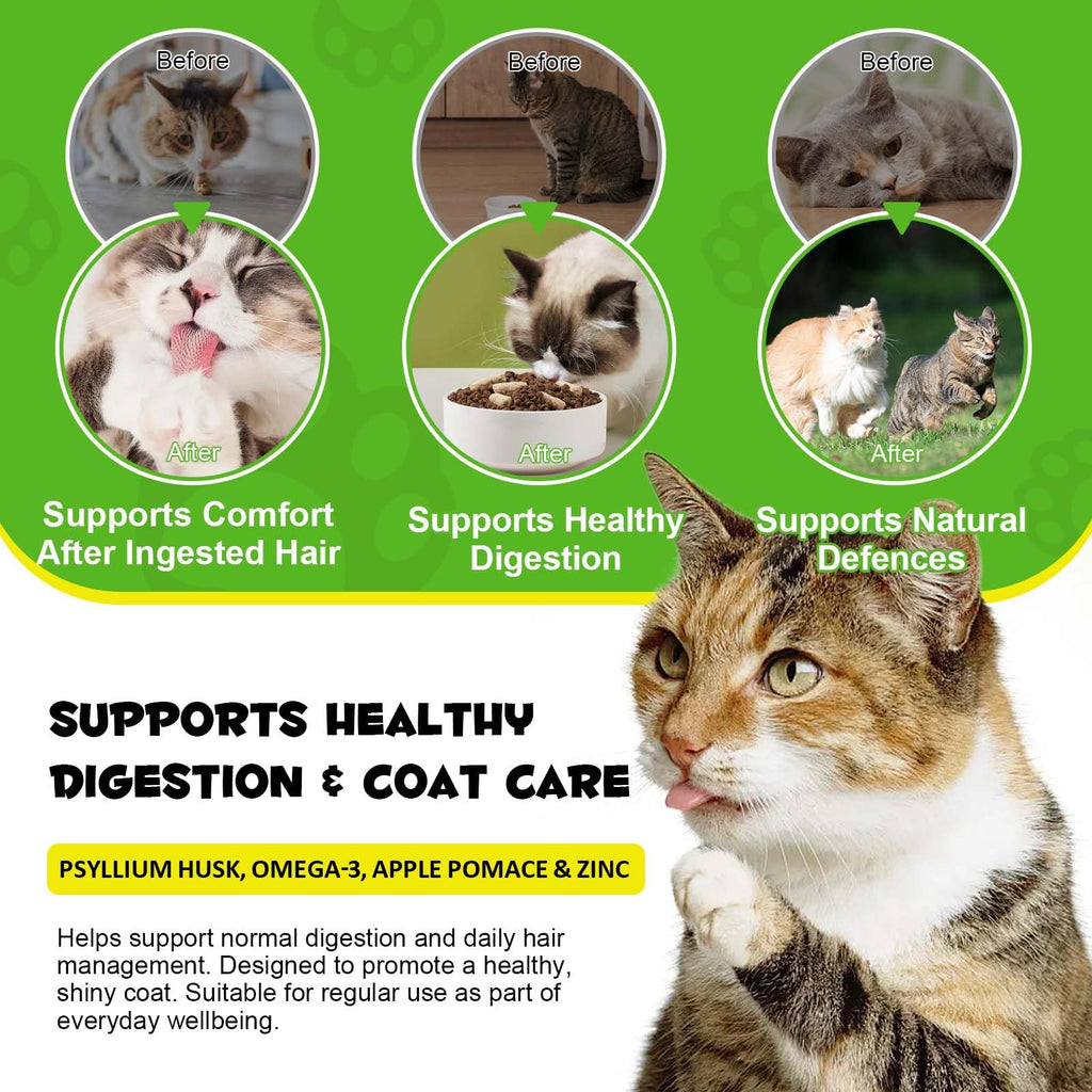 Hairball Remedy Cat Treats Chicken Flavour 100g D584
