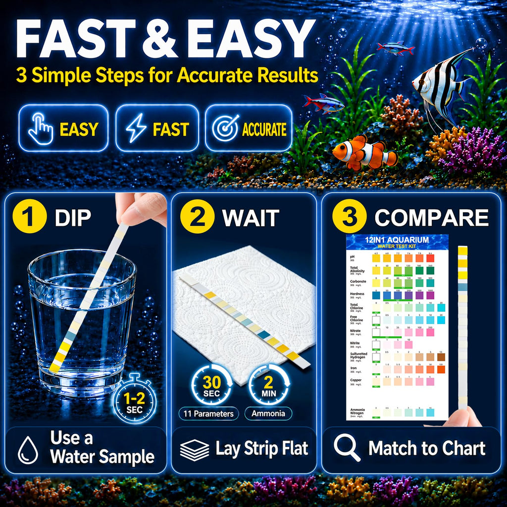 Aquarium Test Strips 50ct I730096