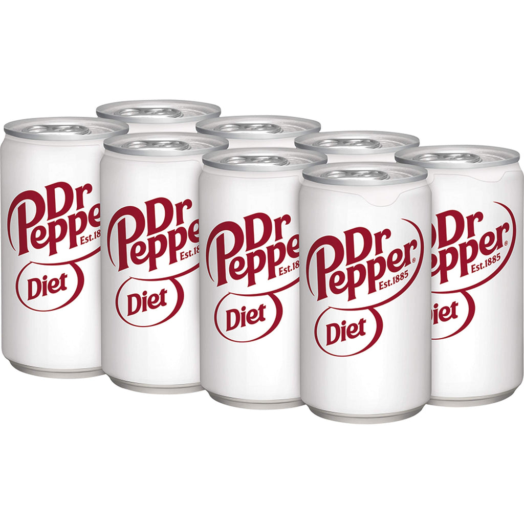 Diet Dr Pepper Soda 7.5 fl oz 8 pack V4962
