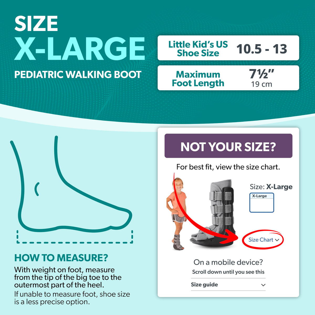 Pediatric Walking Boot Z71350