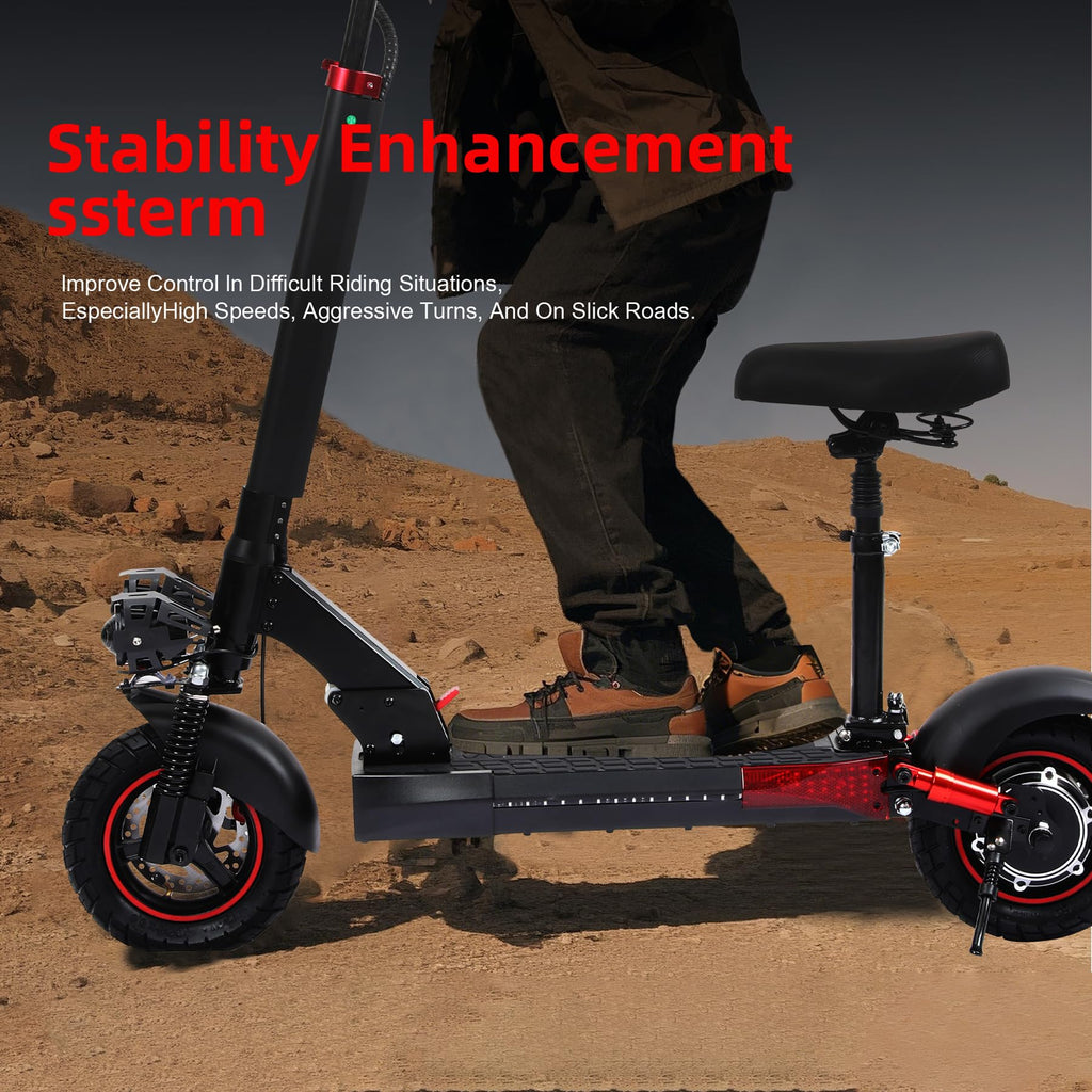 1200W Motor 30 MPH 30 Miles Range Folding Electric Scooter with Seat X11489