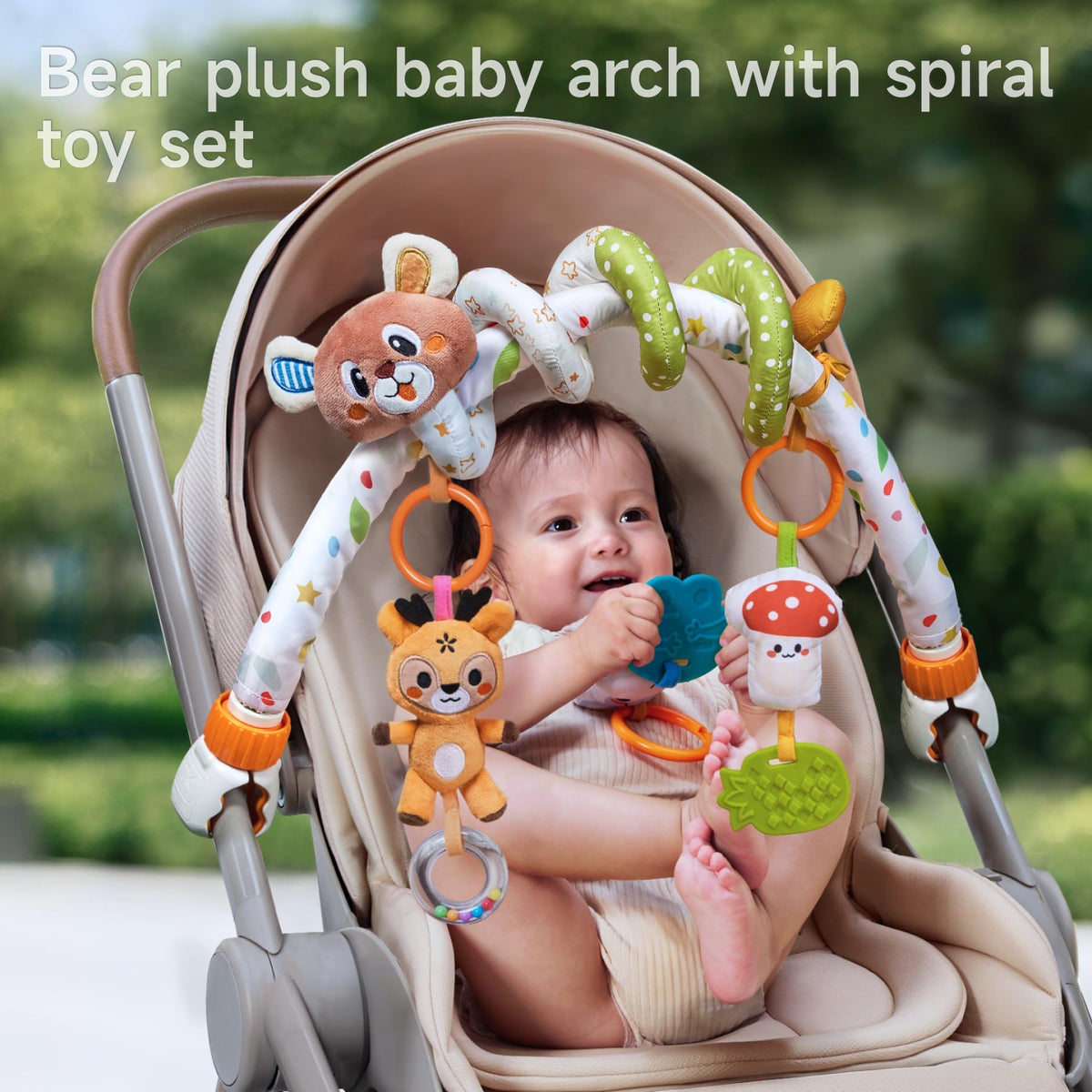 Baby Activity Arch with Hanging Toys Y95809
