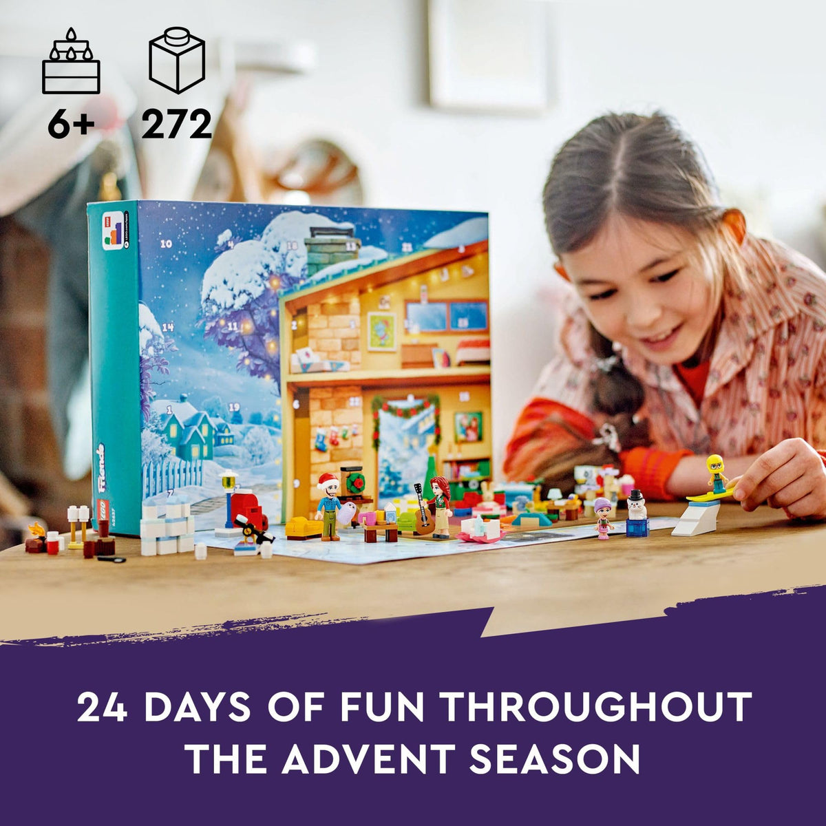 Advent Calendar with 5 Minifigures S7813