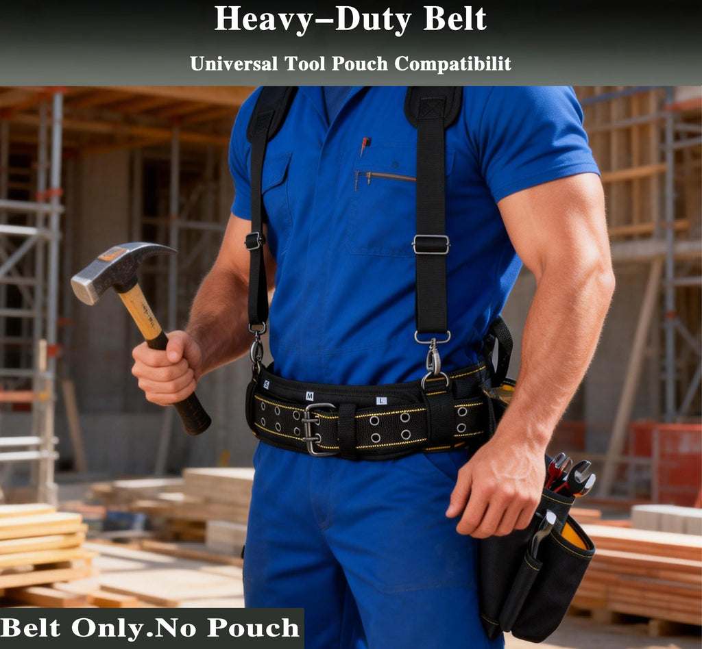 Padded Heavy Duty Work Belt with D Ring T2615