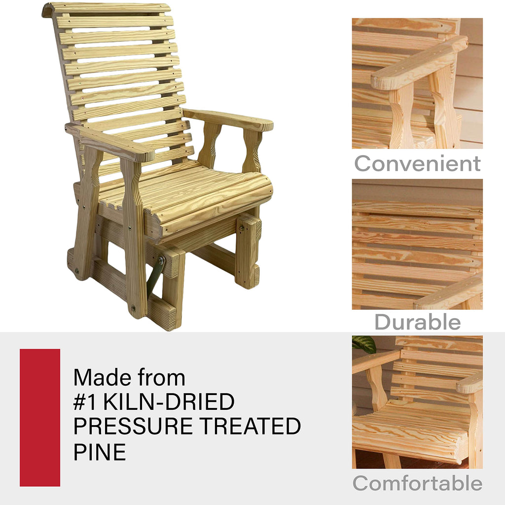 Treated Pine Glider Chair E177