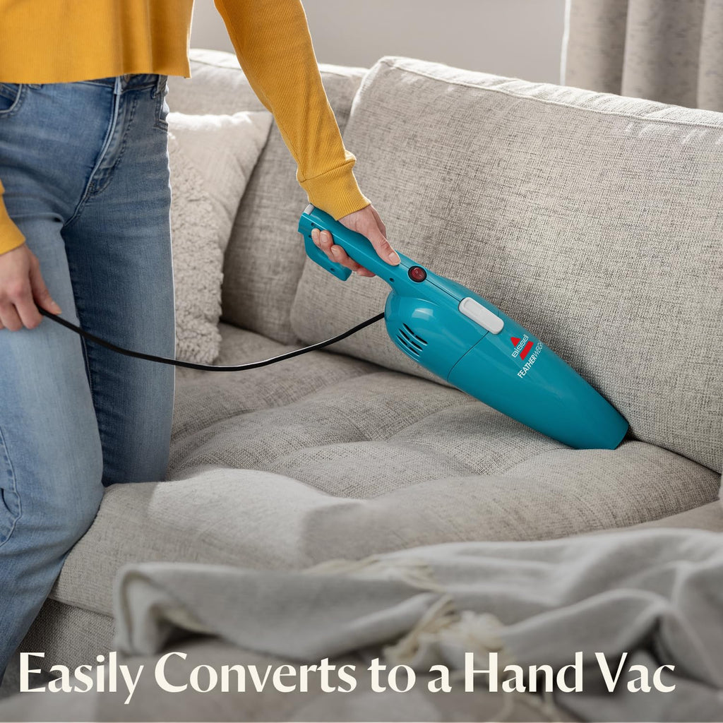 Bagless Stick Vacuum and Electric Broom with Crevice Tool Q193968