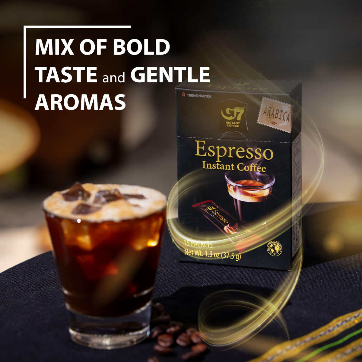 Pure Black and Espresso Instant Coffee J139363