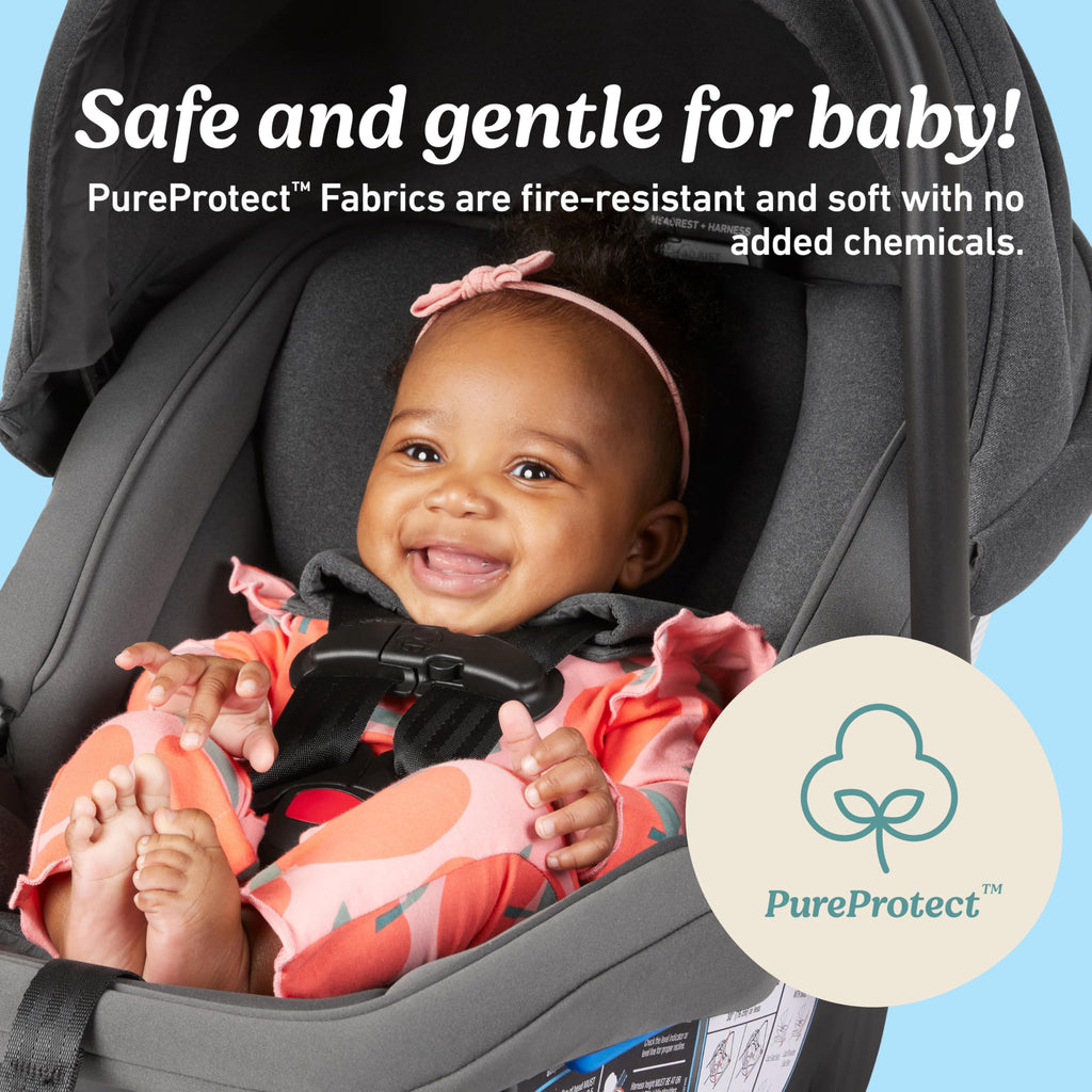 Infant Car Seat, Lightweight, Reclining Rear Facing Q187350