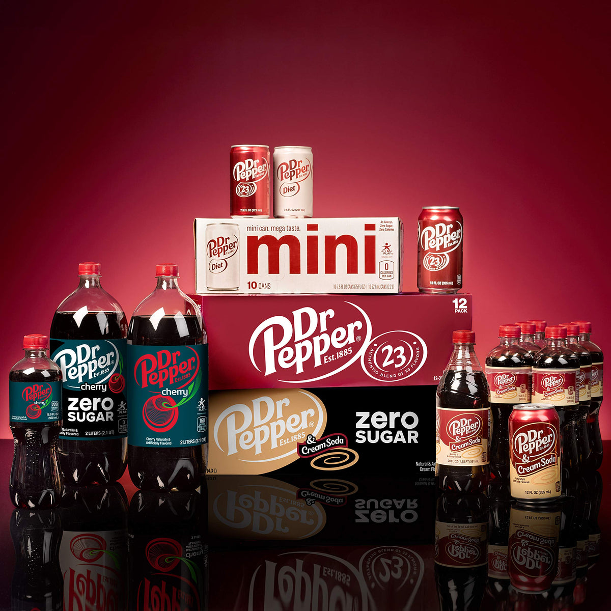 Diet Dr Pepper Soda 7.5 fl oz 8 pack V4962