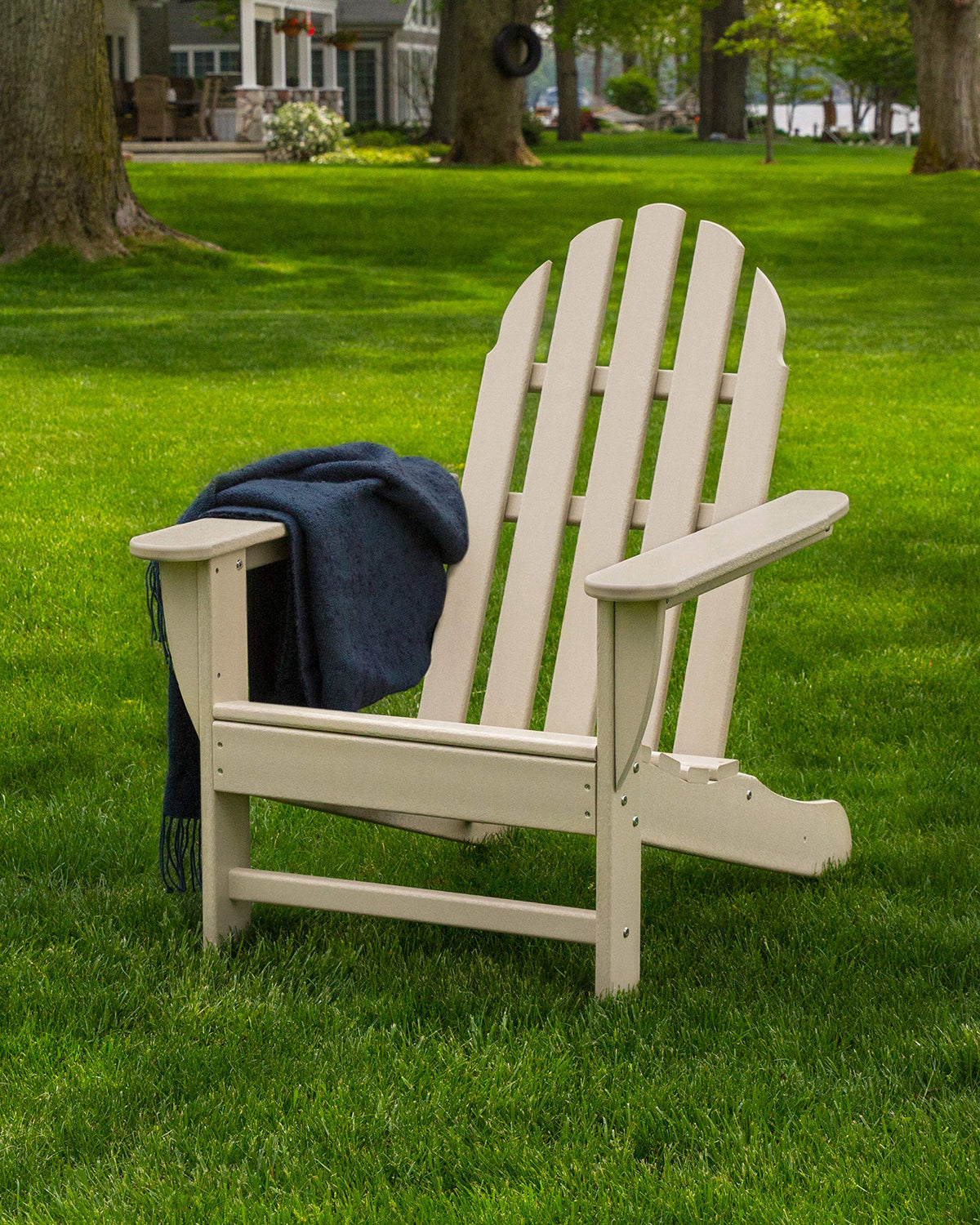 Navy Adirondack Chair & Side Table Bundle F272795