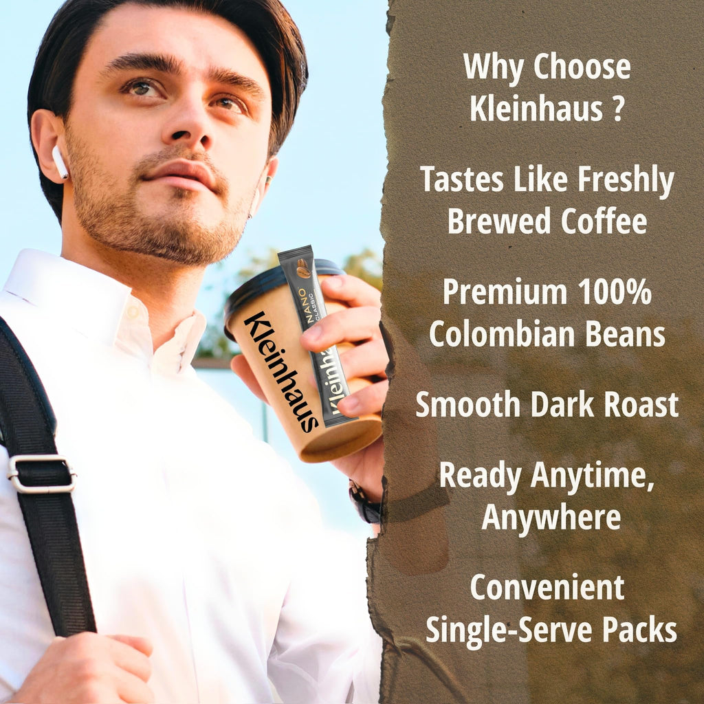 Dark Roast Instant Coffee Packets X1633