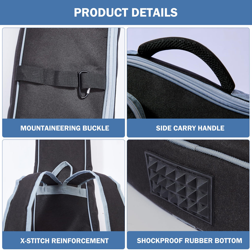 40 Inch 7mm Padded Waterproof Electric Guitar Gig Bag H273409