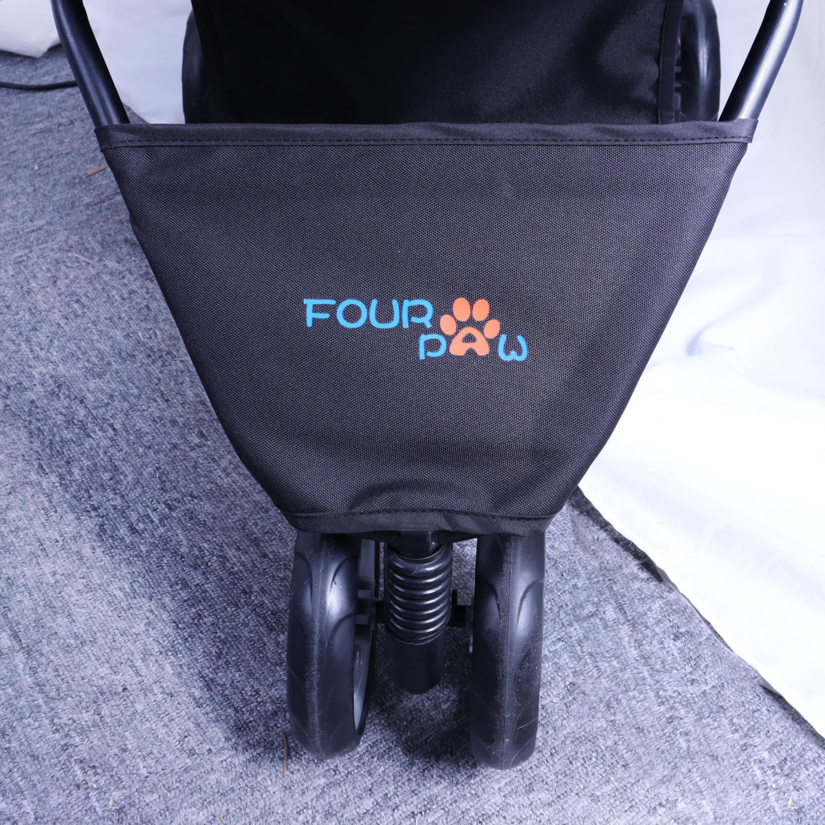 3 Wheels Pet Stroller with Storage Basket Q93241